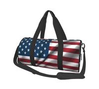 Sacs de voyage et de sport de grande capacité, avec poignées en forme d'anneau, sacs à main et sacs ronds pour le week-end, peuvent être utilisés par les hommes et les femmes, Noir , Taille unique,