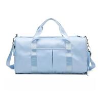 Sacs de Voyage Femmes Grande capacité Sac de Fitness Sacs à Bagages Valise et Sac de Voyage Sac à Main for Femmes Sac fourre-Tout Sacs de Plage pour La Gym, Le Fitness, Le Week-End(Light Blue)