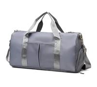 Sacs de Voyage Femmes Grande capacité Sac de Fitness Sacs à Bagages Valise et Sac de Voyage Sac à Main for Femmes Sac fourre-Tout Sacs de Plage pour La Gym, Le Fitness, Le Week-End(Gray)