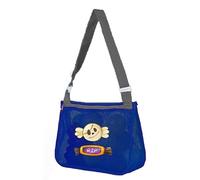 Sacs de voyage ou de friandises d'Halloween, sac de plage unisexe de dessin animé, sac de rangement de jouets en tissu maille, sac à bandoulière unique, sac de rangement coquillage, 10 bonbons au pain