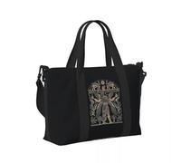 Sacs de voyage Sacs à main Dieu assyrien Ashur sur la plage noire Sacs fourre-tout de grande capacité pour la salle de sport Yoga Femmes Shopping Duffle Sac à bandoulière Loisirs en plein air