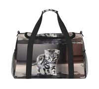 Sacs de week-end pour femmes, sacs de voyage pour articles personnels, accessoires de voyage, Noir , Taille unique