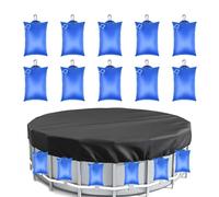 Sacs D'eau Pour Couverture De Piscine,Résistant Étanche Épais - Sacs d'Eau pour Couverture de Piscine Hors Sol | pour Propriétaires Professionnels Jardin Parc Hôtel Maison de Plage