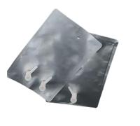 Sacs d'échantillonnage avec valve simple/double - 30 ml à 500 ml, sac en aluminium PTFE for la collecte et le stockage - 5 pièces(100ml Single Valve)