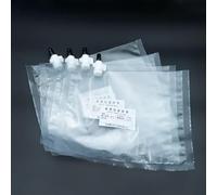 Sacs d'échantillonnage de gaz PVF for détection de COV solides avec valve PTFE - 0,5 L à 10 L - Paquet de 20(4L)