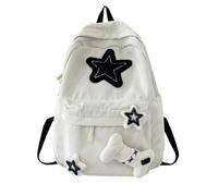 Sacs D'école Double Sangle Sacs À Bandoulière Avec Un Pour Le Étoilé Pour Une Fille De Capacité Bagure De Livre En Velours Côtelé