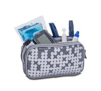 Sacs d'élite Sac isotherme à insuline gris 1pc