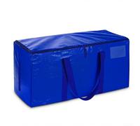 Sacs d'emballage de déménagement tissés épais conçus pour vêtements, couettes et bagages offrant un grand espace pour les déménagements (bleu-1)