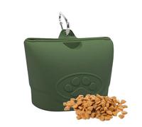 Sacs d'entraînement pour animaux de compagnie, sac de rangement pour friandises d'échappement sur le chien, organisateur de collations anti-odeurs portable poche ventrale imperméable accessoires pour