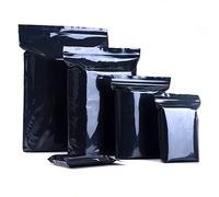 sacs d'expédition, Express Packing Black Self Sealing Zipper Bags Pack of 100