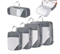 Sacs D'organisateurs De Valise - Cubes D'emballage De Compression | De Voyage À Bagages À Main | Organisateur De Space Saver Pour Cruise | Sacs De Sauvetage D'espace Étanche Sac Pliables Pouche P