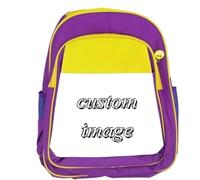 Sacs École Personnalisés Sacs À Dos pour L'École Primaire Sac À Livres pour Enfants Cadeaux DIY Color4,41 * 30 * 15CM