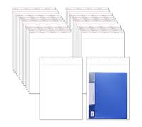 Sacs en Cellophane Adhésifs 100pcs 28x36cm Transparents Sachets Plastique Auto-adhésifs 50µm Sacs avec Fermeture Adhésive Clairs OPP Sacs pour Vêtements T-shirt Pantalon A4(8 tailles au choix)