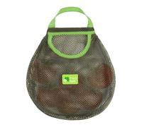 Sacs en maille à suspendre pour oignons - Tissu de berceau 39 x 27 cm | Grand et long filet de rangement B - pour fruits A-nd légumes | Produits réutilisables -ge Ba-gs Fo-r pommes de terre, ail