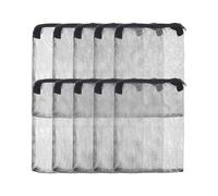 Sacs en Maille pour Aquarium - Outil Lavable - Sacs filtrants pour Aquarium - pour l'entretien de l'eau - pour Les propriétaires d'eau Douce et salée - Adultes paysagistes