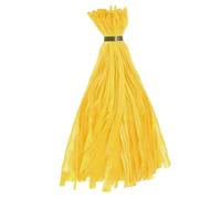 Sacs en maille pour le rangement de - Lot de 100 sacs extensibles et de rangement avec fermeture à boucle, filet respirant réutilisable de 34,8 cm | Pour les courses alimentaires, et, jaune, Voir