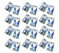 Sacs en Mylar, 100 pièces 10x1 5cm/3.94x5.91in, sac à fermeture éclair scellé, PE épais, petit paquet de verrouillage à Valve auto-scellante pour collation, échantillon de bijoux