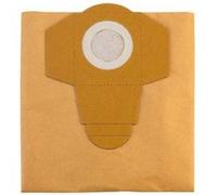Einhell Sac à poussière Original 25 L pour aspirateurs eaux et poussières, lot de 5 en papier