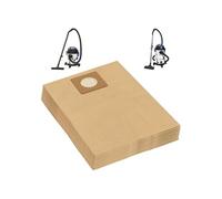 Sacs en papier pour aspirateur sec et humide 10 pcs Marron