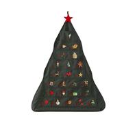 Sacs En Tissu Pour Compte À Rebours - Pochette De Noël En Forme De Sapin | Avec 24 Poches Pour Sacs À Cadeaux Du Compte À Rebours - Pour Bonbons, Chocolat, Petits Objets, Décoration Porte Ou Chambre