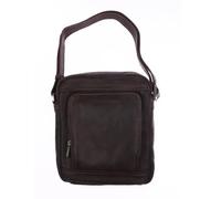 Sacs et besaces - ARTHUR & ASTON - Cuir souple texturé - Beige - Marron châtaigne - Bandoulière ajustable