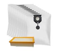Sacs Et Filtres For Aspirateur A43F, Compatibles Avec Karcher, Sacs Filtrants En Polaire 2,889 X 154,0 Et Filtre Plissé Plat