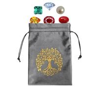 Sacs et Pochettes de Tarot Souple Petite Transportable à Fermeture par