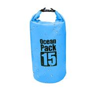 Sacs étanches 15L Roll Top Organisateur pour camping | Sac étanche pour sports nautiques, pour kayakistes, navigateurs, nageurs, surfeurs, voyageurs, randonneurs, nateurs, natations, etc