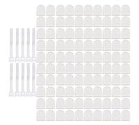 Sacs Filtrants À Eau Pour Robinet De Cuisine, Avec Pochette De Purificateur En Coton Anti-éclaboussures, 8x4cm, Filtre À Sédiments Pour Robinet, Sacs De Crépine D'évier, Réductrice De Tartre, P
