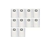 Sacs filtrants anti-poussière 10 pièces, compatibles avec les aspirateurs Karcher, WD4/WD5/WD6 et MV4/MV5/MV6 - Modèle 2.863-006.0. Protection anti-poussière.