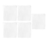 Sacs filtrants d'aquarium - Solution de filtration | Poche filtrante réutilisable pour eau propre, compatible avec les médias organiques, idéal pour l'eau douce, l'eau salée et les aquariums de