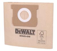 DeWalt Filtre papier pour aspirateur TOOLBOX 101260 – FSC – Lot de 3