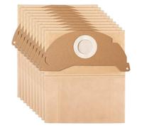 Sacs Filtrants En Papier, Compatibles Avec Les Aspirateurs Eau Et Poussière Karcher WD 2 MV 2 WD 2.200 WD 2.550 WD2.250, 6.904-322.0, 69043220(10pcs)