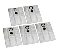 Sacs filtrants en polaire double couche for aspirateurs Starmix FBV 20, FBV 25, FBV 35, FB 25, FB 32 et FB 35 (séries NSG et NTS) : capacité de 55 L, contrôle efficace de la poussière.(5 PACK)