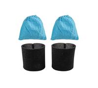 Sacs filtrants textiles de remplacement compatibles avec les séries Karcher MV1, WD1, WD2, WD3 NT et filtration efficace(A)