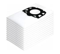 Sacs For Aspirateur Compatibles Avec Les Modèles Karcher WD4, WD5, WD6, WD5P, WD6P, MV4, MV5 Et MV6 (aspirateurs Eau Et Poussière), Sacs À Poussière, Compatibles Avec Karcher, 2.863-006.0(12pcs)