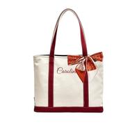 Sacs fourre-tout personnalisés en toile brodés avec prénom, sacs fourre-tout personnalisés pour femmes, cadeaux pour demoiselles d'honneur, articles essentiels du quotidien, voyages, sacs de mariage
