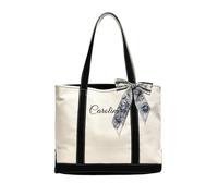 Sacs fourre-tout personnalisés en toile brodés avec prénom, sacs fourre-tout personnalisés pour femmes, cadeaux pour demoiselles d'honneur, articles essentiels du quotidien, voyages, sacs de mariage