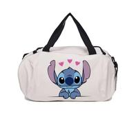 Sacs fourre-tout Stitch 50x18x26 cm - Sac de sport & voyage mignon - Grand format imperméable