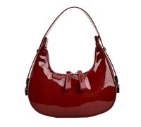 Sacs fourre-tout tendance pour femme | Clutch Hobo Casual Porte-monnaie formel Anti-Scratch - Sac à bandoulière pour femme pour travailler, voyager, loisirs, sortir, faire du shopping, sport, Rouge