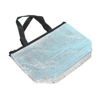 Sacs Glacières Isothermes, Pochette Livraison Isotherme, Sac Alimentaire Étanche Isotherme en Aluminium pour Livraison à Emporter, Camping, Travail, Voyage, Maison, École, Épicerie,