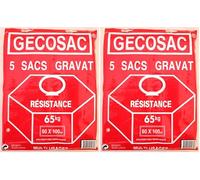 Sacs Gravats Levée de Charge 65 Kg, Universel, 60 x 100 cm (Lot de 2)