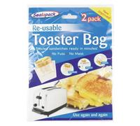 Sacs grille-pain réutilisables Lot de 6, Plus de 600 utilise. Toastie Sacs, sacs à sandwich, Toast Sacs