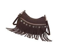 Sacs Hobos À Franges Pour Femmes À Bandoulière En Faux Suède Glands Sous Les Bras Hippie Western Cowgirl Sacs À Main Sacs À Bandoulière À Main Western Hobos Handbag