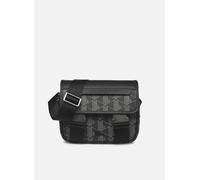 Sacs homme Lacoste The Blend Monogram Messenger Bag pour T.U Noir