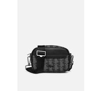 Lacoste The Blend sac à bandoulière 20 cm allover monogram noir gris (NH3650LX-H45)