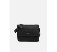 Sacs homme Lancaster Sac gibecière A rabat aimanté L Basic Vi pour Sacs T.U Noir