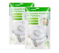 Sacs jetables compatibles avec le pot OXO Tot 2 en 1 Go Potty, sacs de recharge pour les tout-petits, sacs d'apprentissage de la propreté étanches s'adaptent à la plupart des chaises portables pour