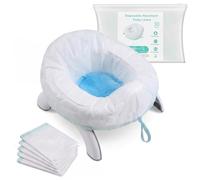 Sacs jetables pour pot - 30 pièces, étanches et absorbants, sacs de voyage pour l'apprentissage de la propreté des tout-petits, compatibles avec OXO Tot 2 en 1 et la plupart des chaises de toilette