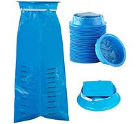 Sacs Jetables pour Vomir,Sacs Scellables pour le Mal des Transports,1000 ml,Paquet de 25